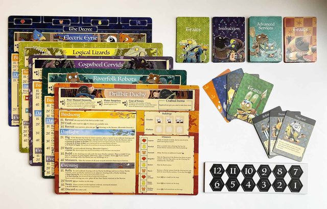 セット★ Root The Clockwork Expansion&2 RETAIL CASE] Root: The Clockwork Expansion 2 (6 Copies