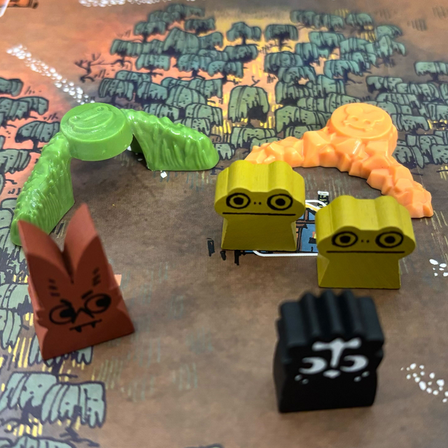 [RETAIL CASE] Root: Frog Clearing Markers (12 Copies)
